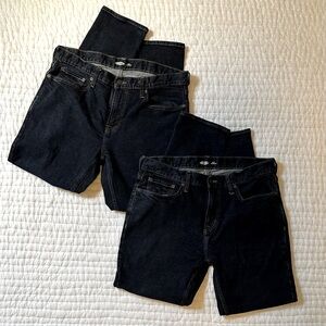 2 Pair Bundle! Old Navy slim jeans-W 34